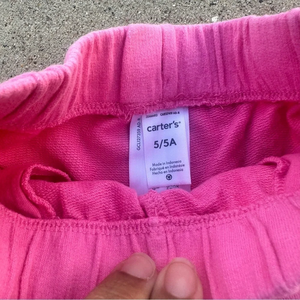 Carter's Pink Shorts 5/5A   PM6